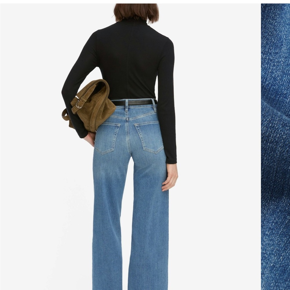 Frame Le Slim Palazzo denim jeans - Picture 3 of 6